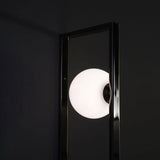 Modern Blown Glass Mondrian Wall Sconce with Iron Bracket for Contemporary Interiors