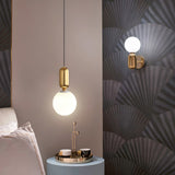 Modern Blown Glass Pendant Light with Minimalist Metal Frame for Contemporary Indoor Spaces