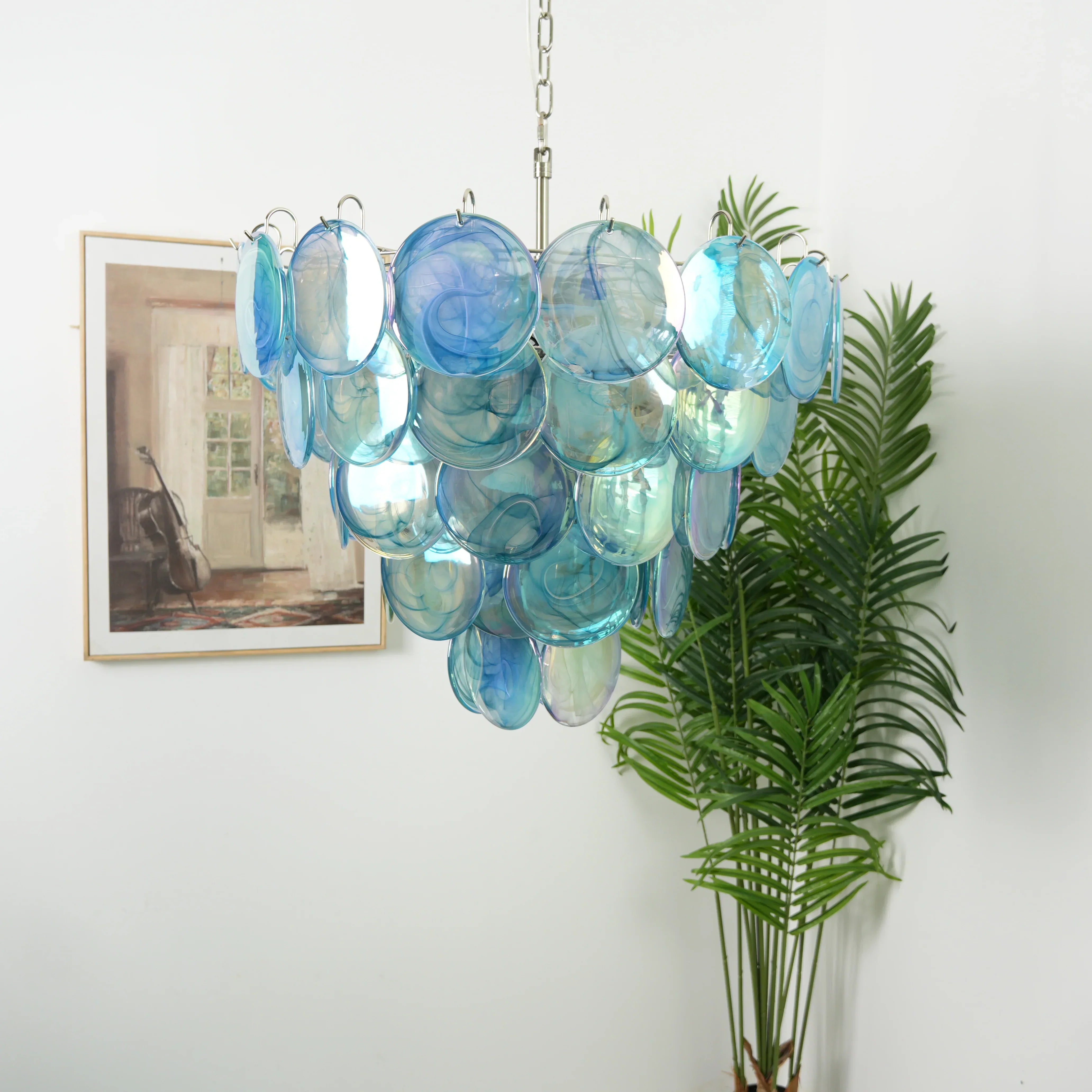 modern-blue-murano-glass-disc-chandelier-iridescent-luxury-pendant-light-for-living-room