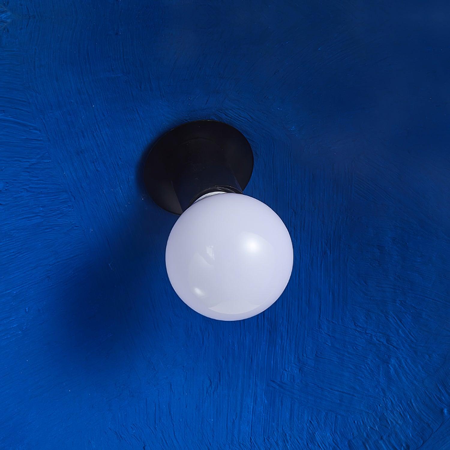 Modern Blue Polystyrene Pendant Light Eco Friendly Recycled Pluto Hanging Lamp for Indoor Use