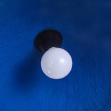 Modern Blue Polystyrene Pendant Light Eco Friendly Recycled Pluto Hanging Lamp for Indoor Use