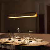 Modern Book Design LED Pendant Light Minimalist Acrylic Hanging Ceiling Fixture for Dining Room