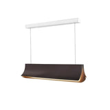 Modern Book Design LED Pendant Light Minimalist Acrylic Hanging Ceiling Fixture for Dining Room