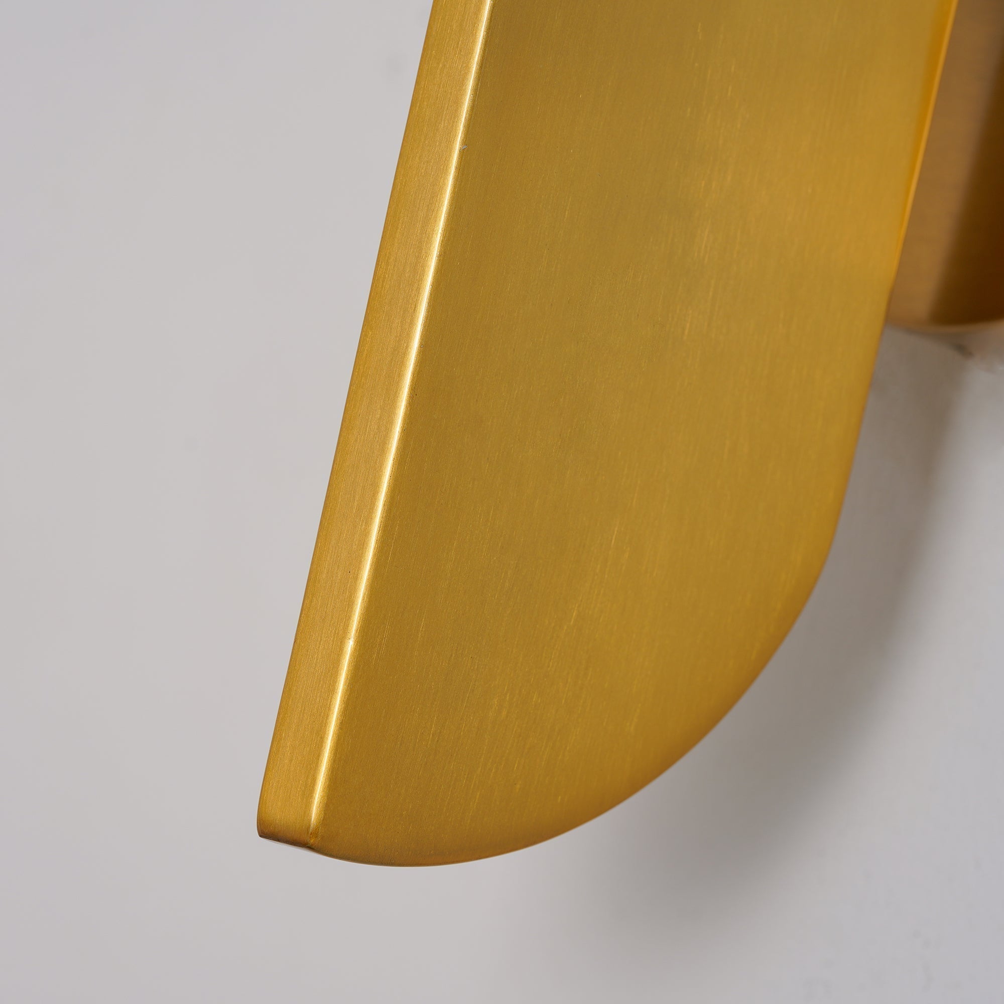 Modern Bower Sculptural Wall Sconce Brass with Polished White Glass Globe LED Vanity Light