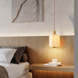 Modern Brass Funnel Pendant Light with White Glass Shade for Indoor Ceiling Lighting