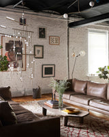 Modern Brass Glass Drop Chandelier Multi Head Pendant Lighting for Luxury Living