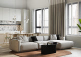 Modern Brass Glass Globe Pendant Light with Mouth Blown Spheres Nordic Chandelier