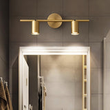 Modern Brass Rotatable Wall Sconce Adjustable Spotlight for Indoor Interior Lighting