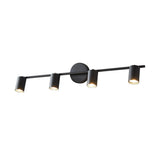 Modern Brass Rotatable Wall Sconce Adjustable Spotlight for Indoor Interior Lighting