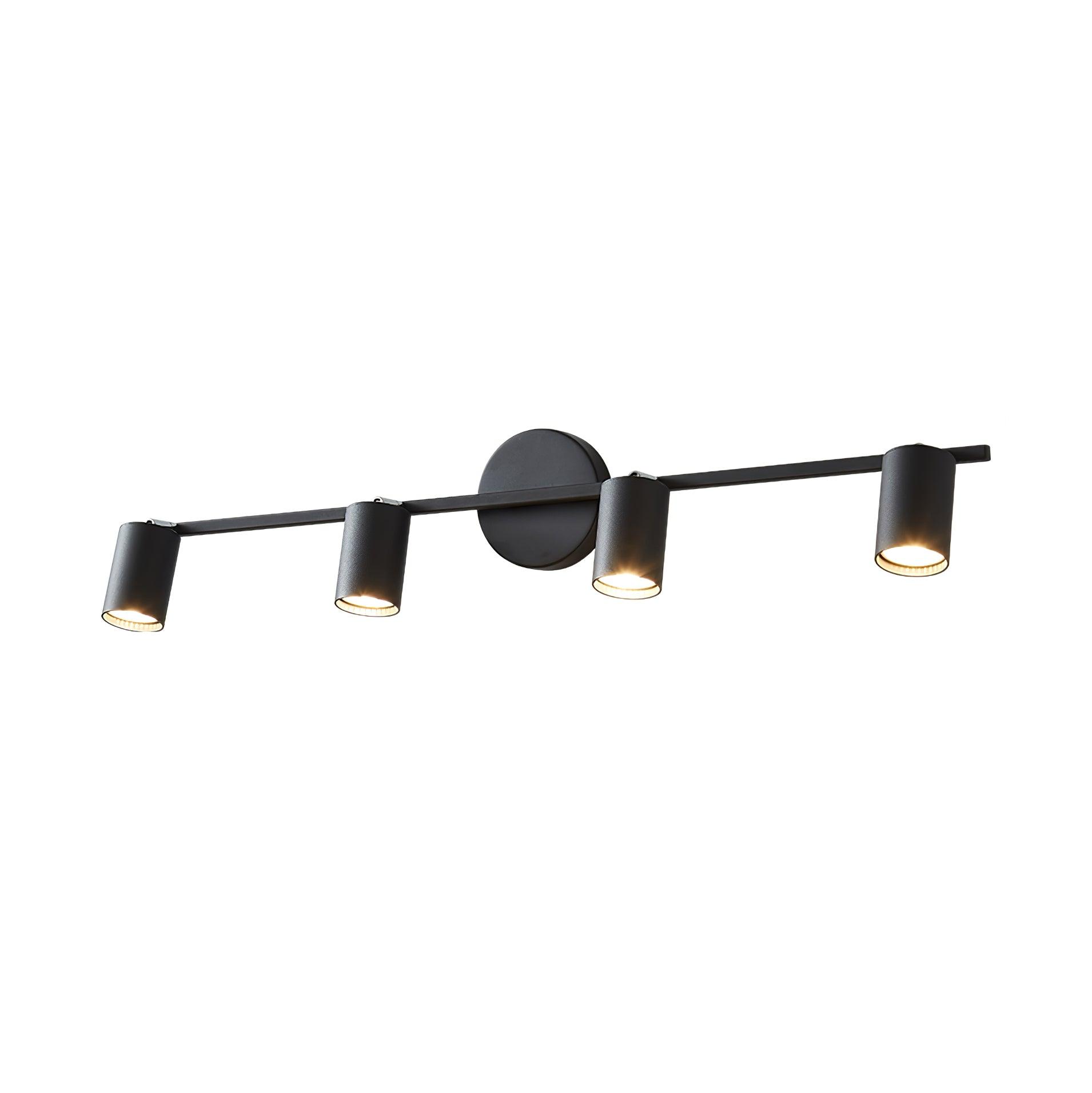 Modern Brass Rotatable Wall Sconce Adjustable Spotlight for Indoor Interior Lighting