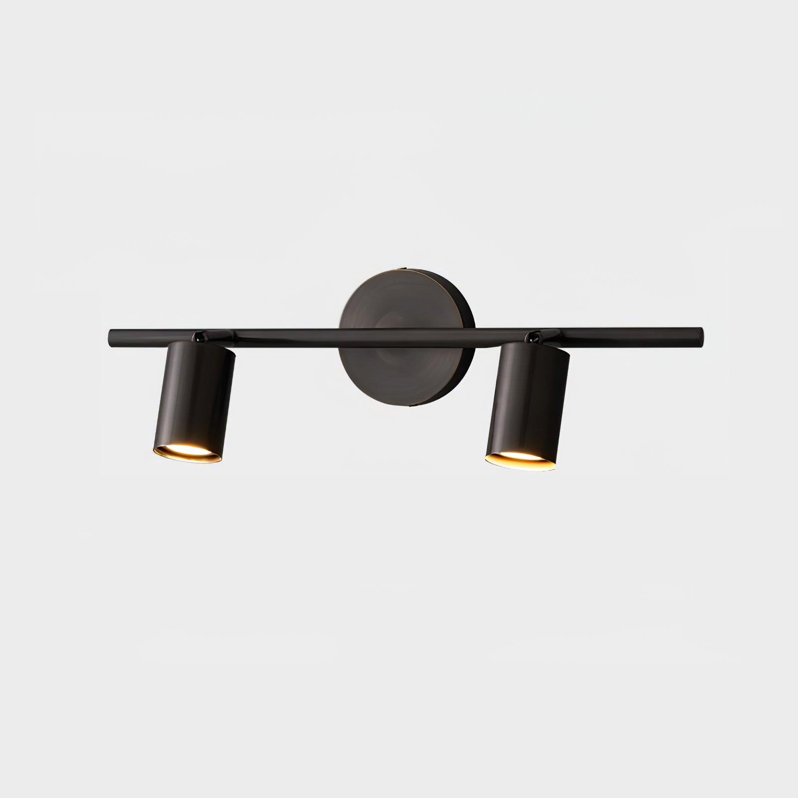 Modern Brass Rotatable Wall Sconce Adjustable Spotlight for Indoor Interior Lighting