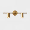 Modern Brass Rotatable Wall Sconce Adjustable Spotlight for Indoor Interior Lighting
