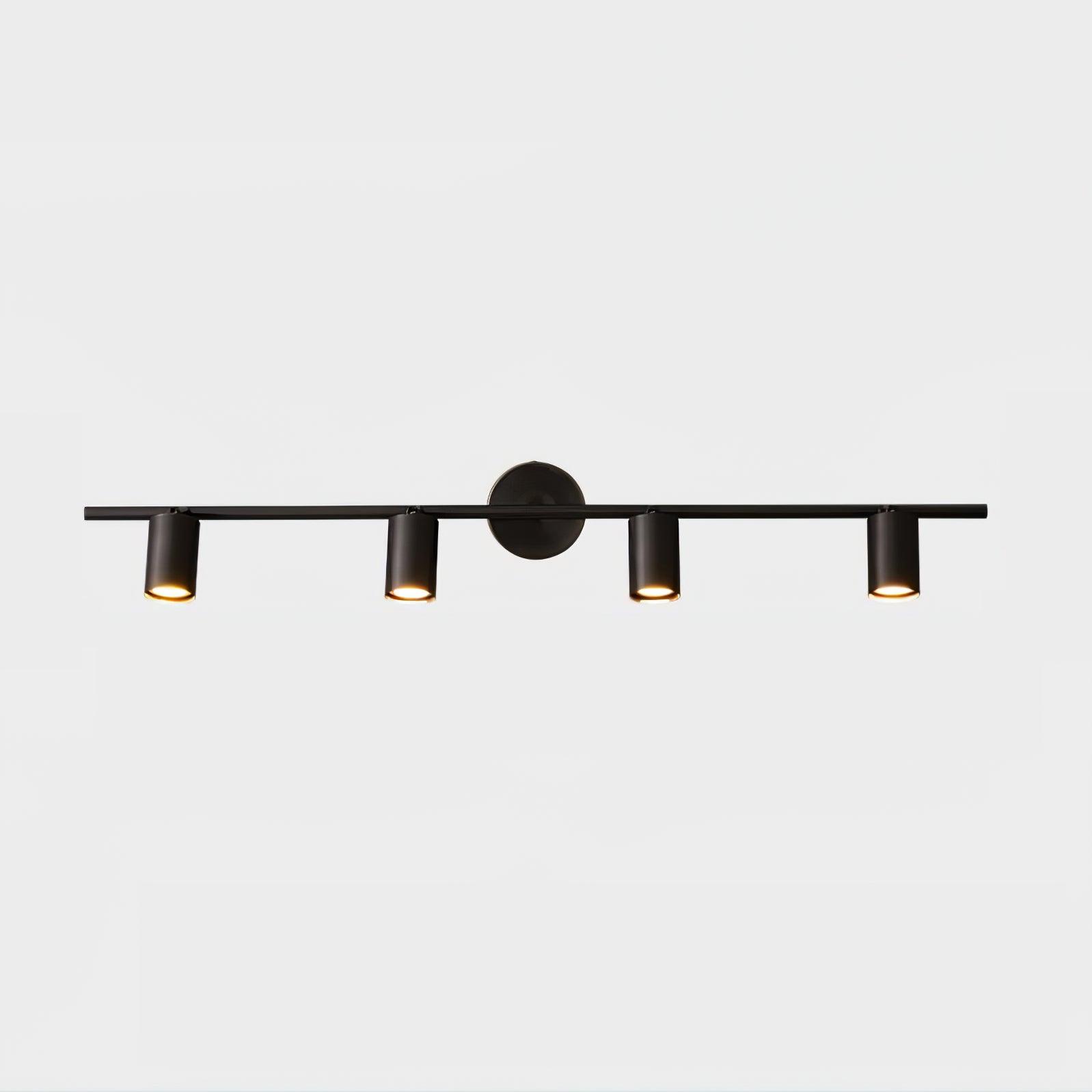 Modern Brass Rotatable Wall Sconce Adjustable Spotlight for Indoor Interior Lighting