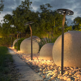 Modern Brown Mushroom LED Outdoor Path Light Waterproof Aluminum Garden Landscape Lawn Lamp