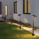 Modern Brown Mushroom LED Outdoor Path Light Waterproof Aluminum Garden Landscape Lawn Lamp