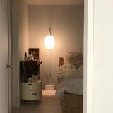 Modern Bubble Ball Wall Sconce with Walnut Accents and Adjustable Swivel Arm