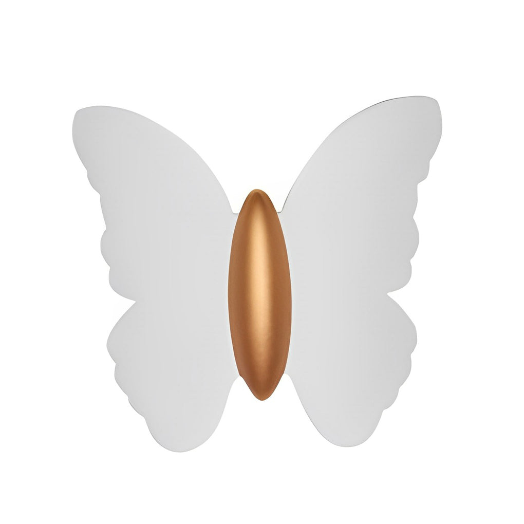 Modern Butterfly LED Outdoor Wall Light Waterproof Up and Down Sconce for Garden Patio and Exterior Walls