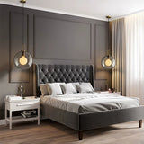 Modern Capsule and Sphere Glass Pendant Swag Light Fixture for Indoor Ceiling Decor