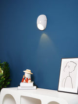 Modern Ceramic Face Mask Wall Sconce Decorative Art Portrait Wall Light for Interior Decor