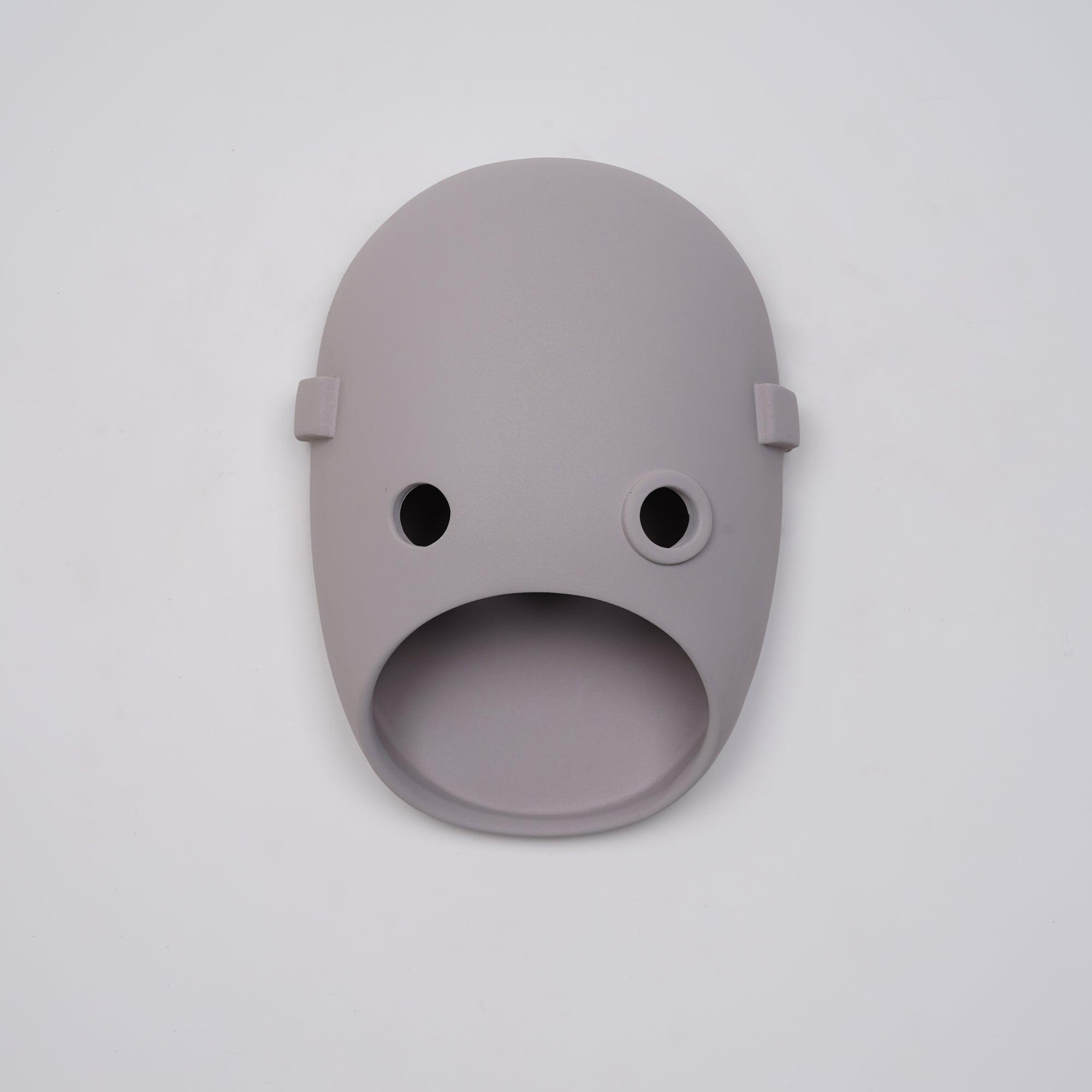 Modern Ceramic Face Mask Wall Sconce Decorative Art Portrait Wall Light for Interior Decor