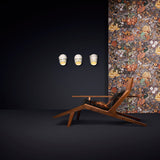 Modern Ceramic Face Mask Wall Sconce Decorative Art Portrait Wall Light for Interior Decor