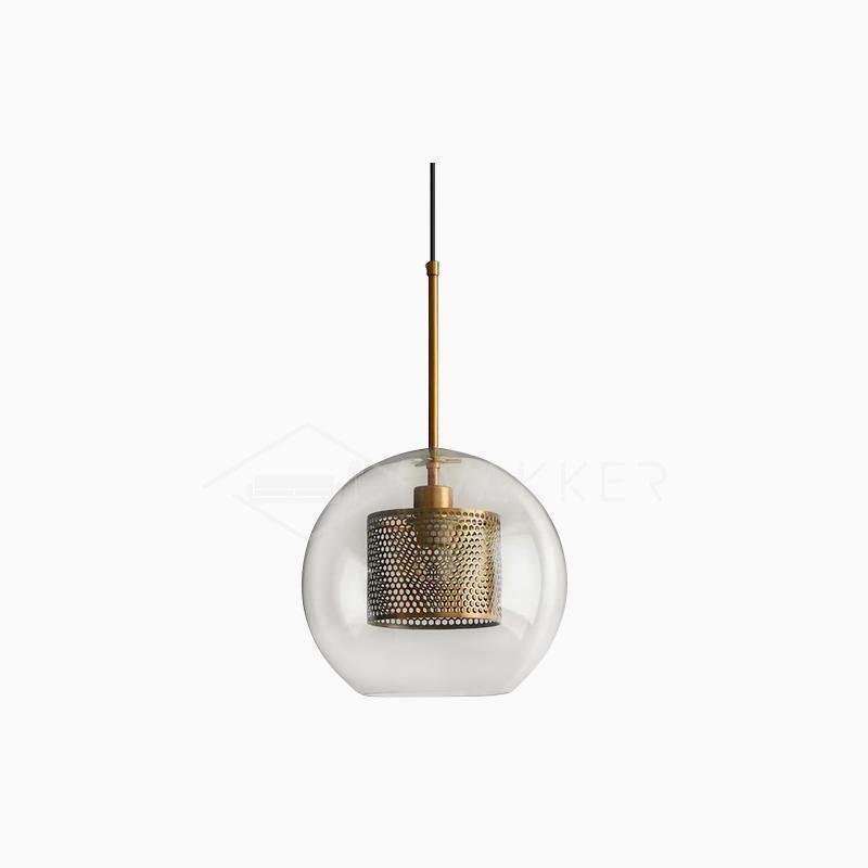 Modern Chiswick Glass Pendant Lamp for Kitchen Island and Living Room Lighting