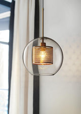 Modern Chiswick Glass Pendant Lamp for Kitchen Island and Living Room Lighting