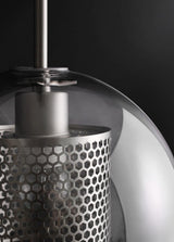Modern Chiswick Glass Pendant Lamp for Kitchen Island and Living Room Lighting