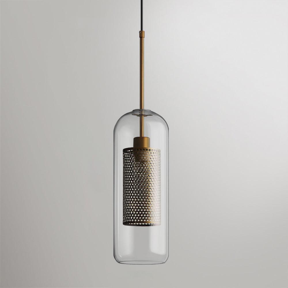 Modern Chiswick Glass Pendant Lamp for Kitchen Island and Living Room Lighting