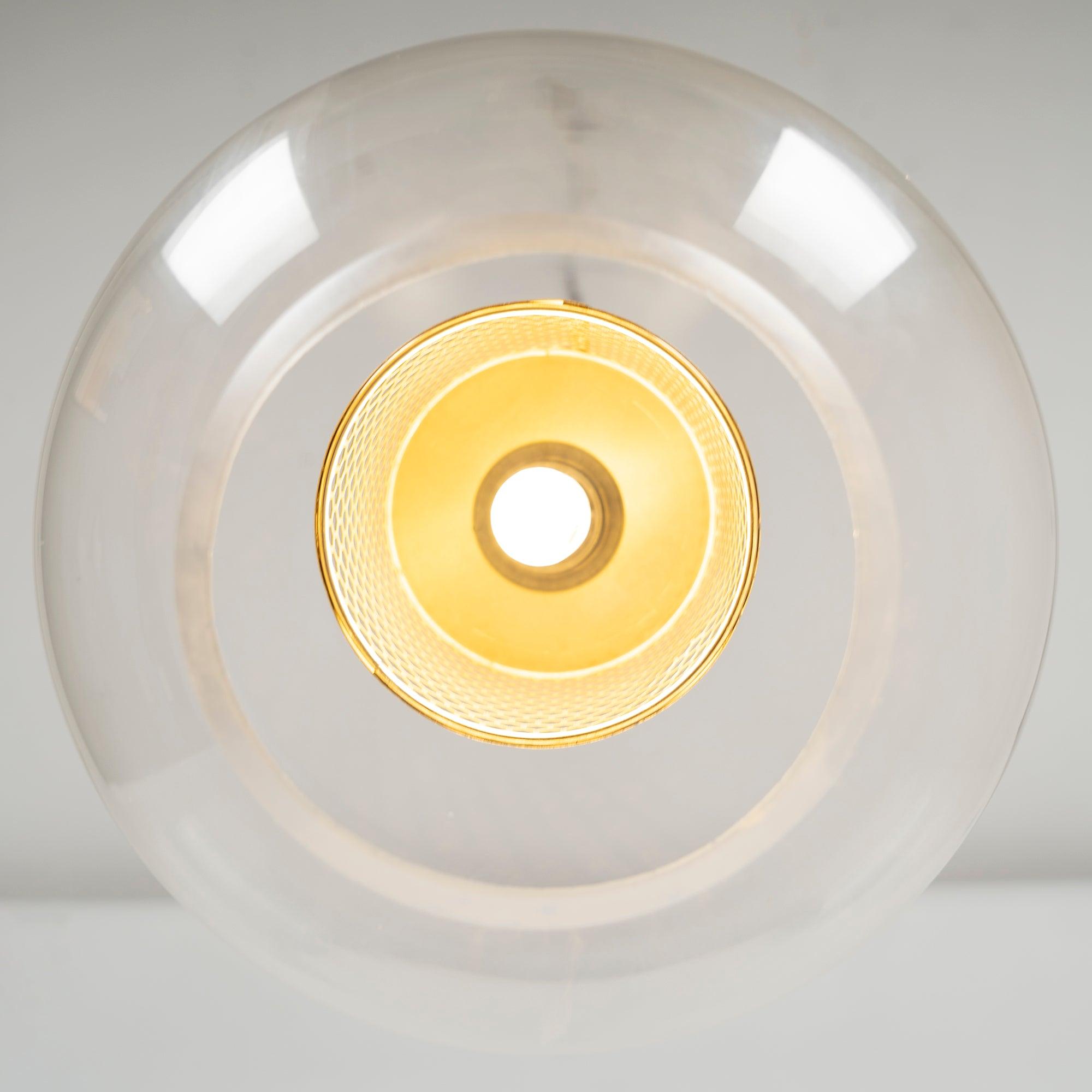 Modern Chiswick Glass Pendant Lamp for Kitchen Island and Living Room Lighting