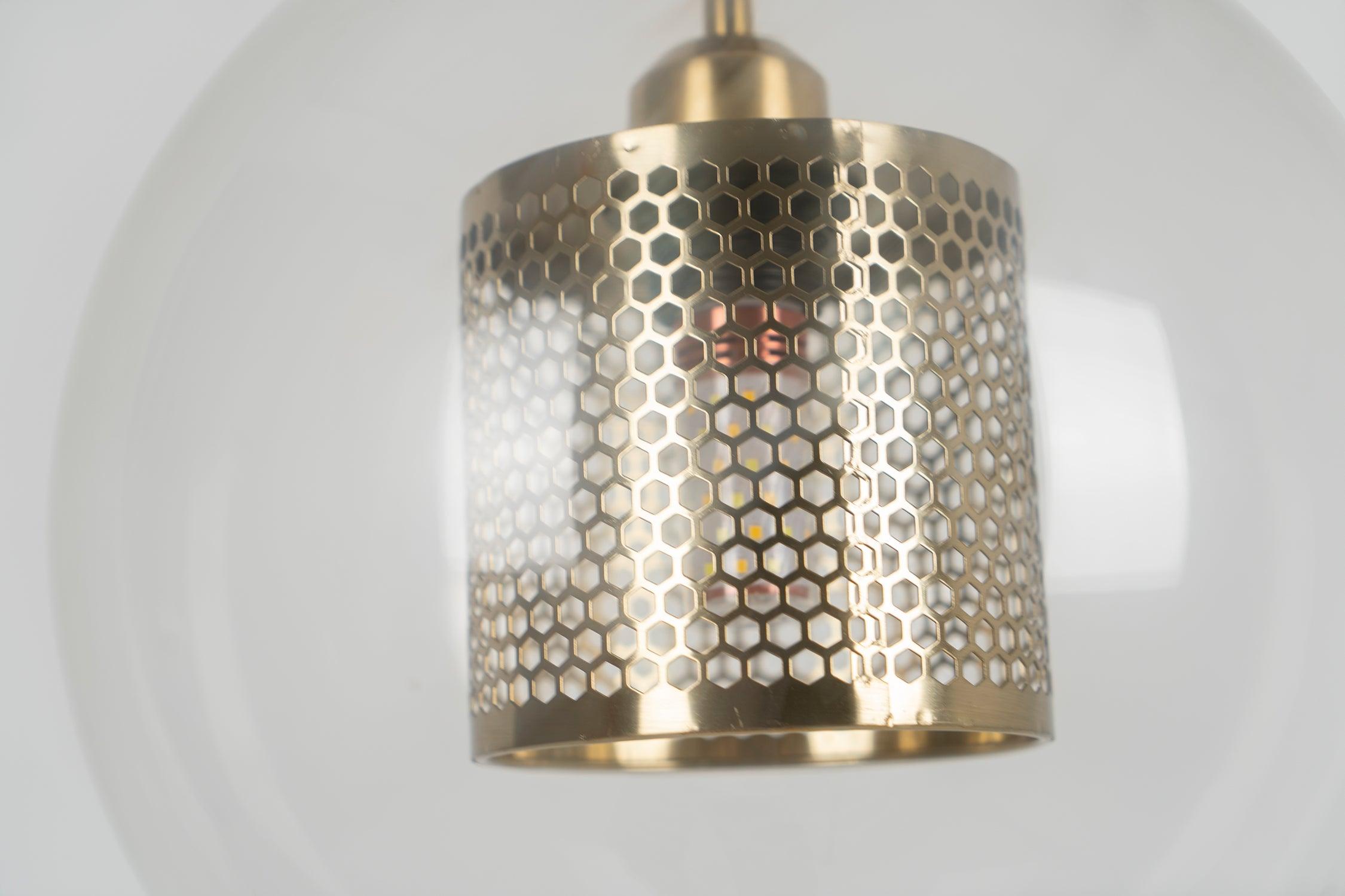 Modern Chiswick Glass Pendant Lamp for Kitchen Island and Living Room Lighting