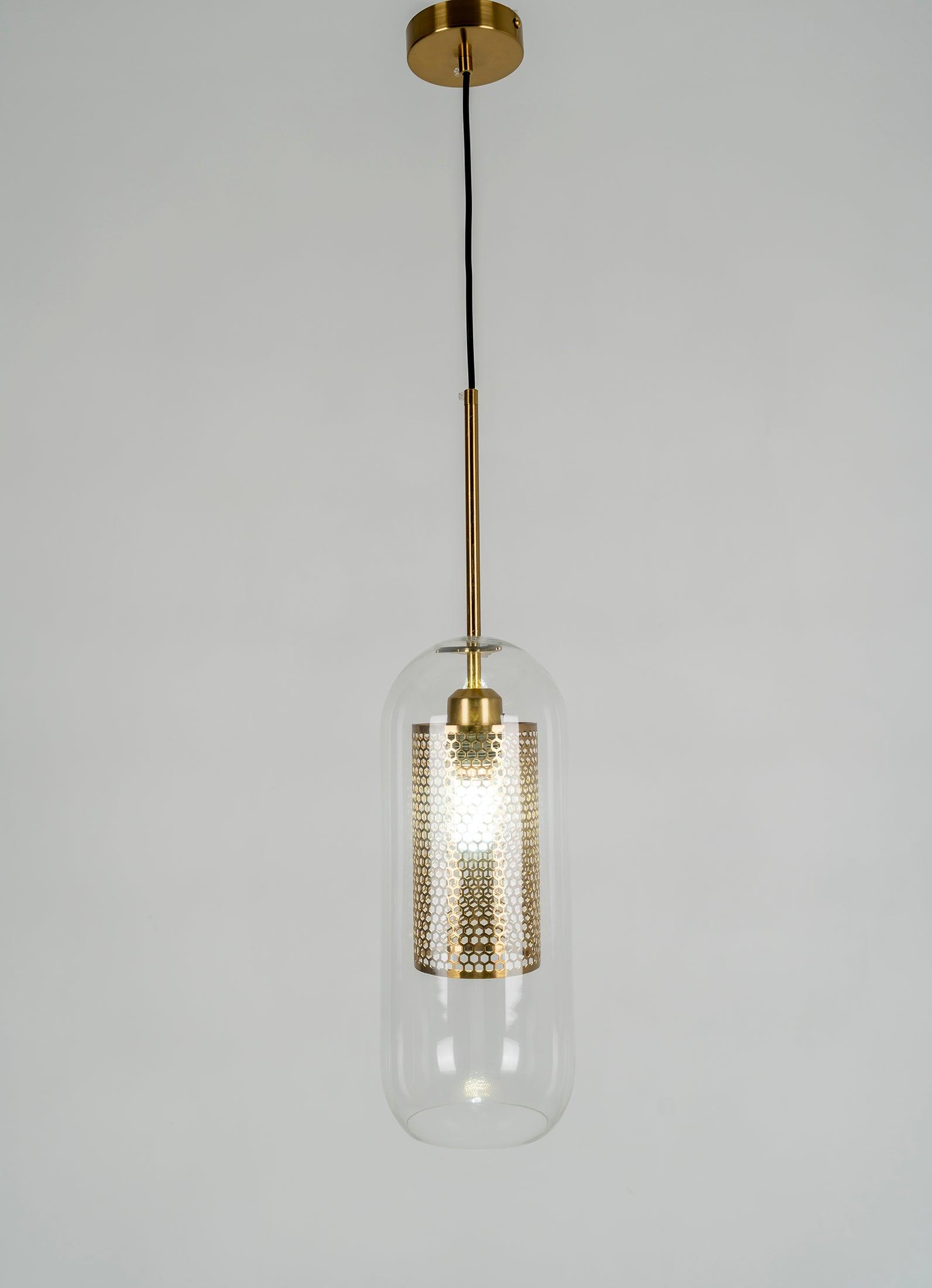 Modern Chiswick Glass Pendant Lamp for Kitchen Island and Living Room Lighting