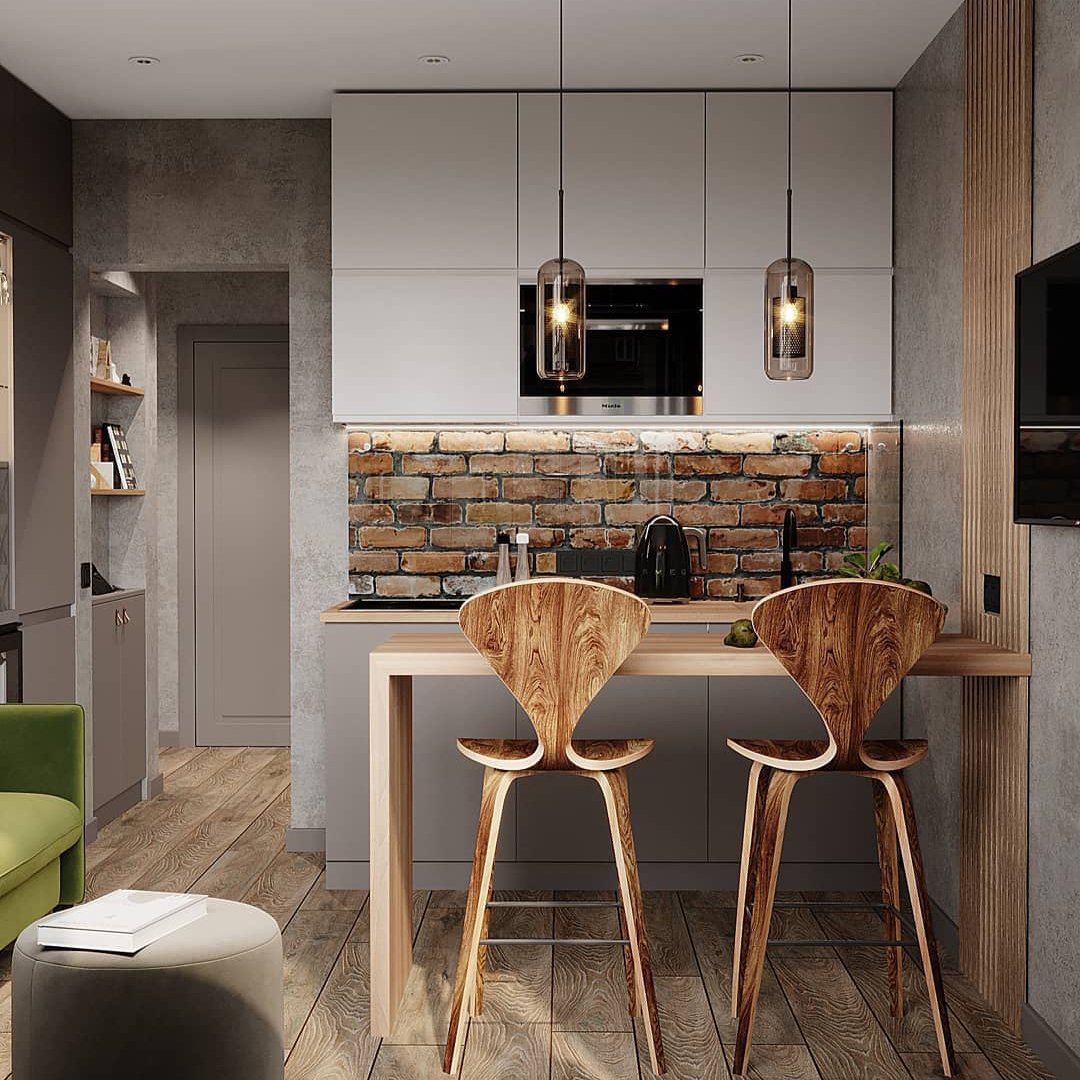Modern Chiswick Glass Pendant Lamp for Kitchen Island and Living Room Lighting