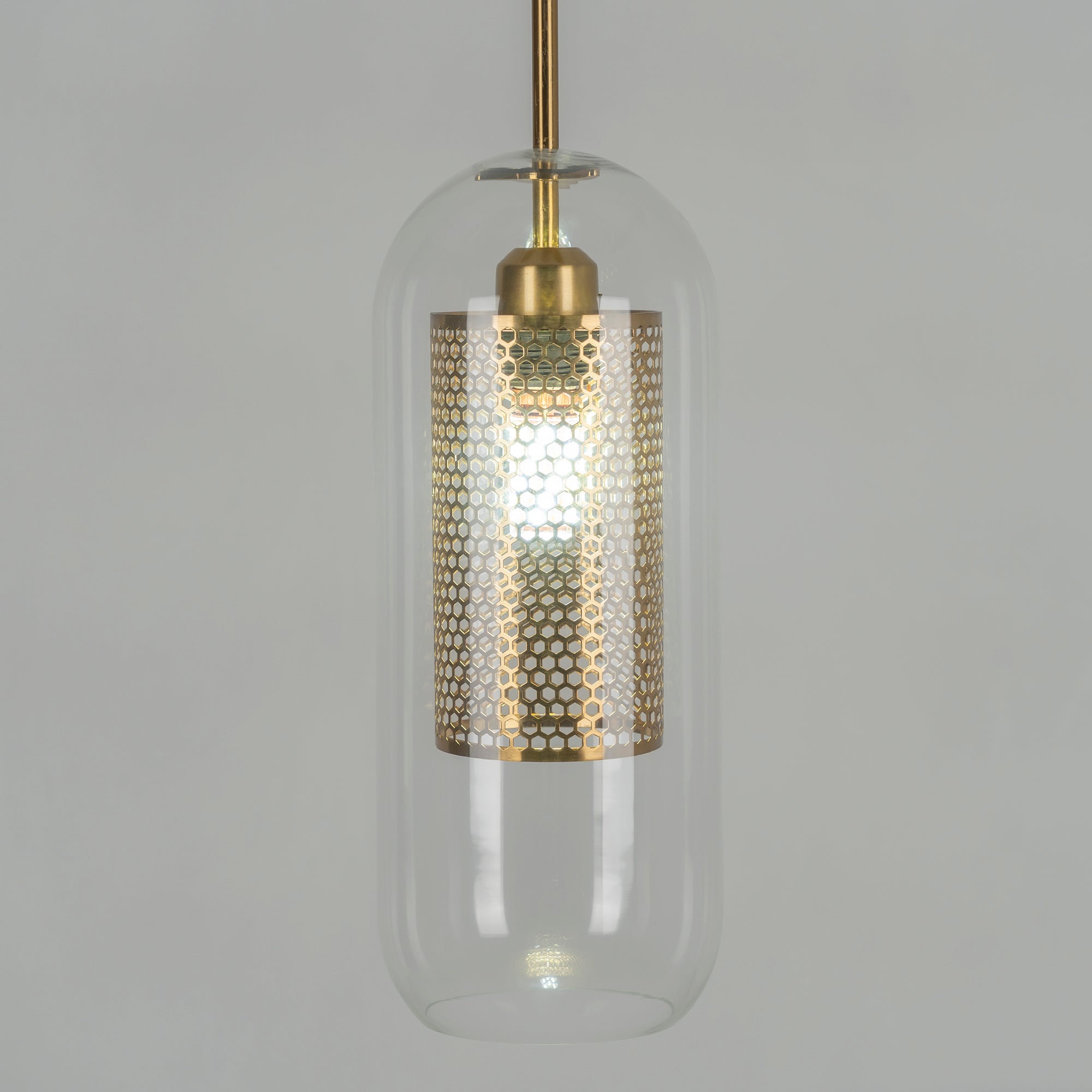 Modern Chiswick Glass Pendant Lamp for Kitchen Island and Living Room Lighting