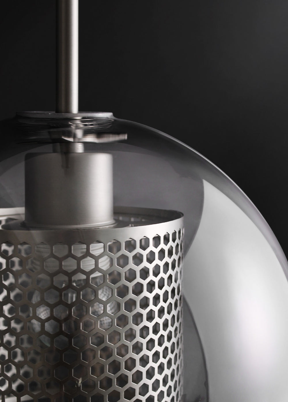 Modern Chiswick Glass Pendant Lamp for Kitchen Island and Living Room Lighting