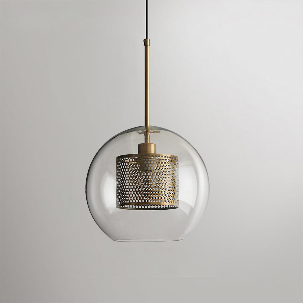 Modern Chiswick Glass Pendant Lamp for Kitchen Island and Living Room Lighting