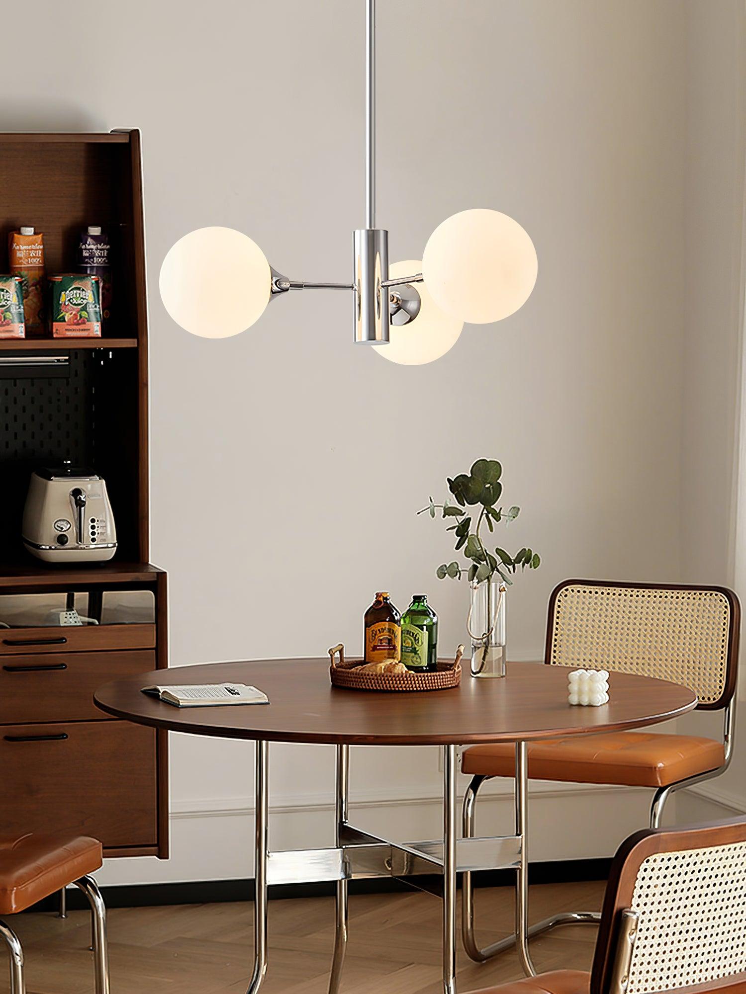 modern-chrome-and-frosted-white-glass-globe-chandelier-with-low-profile-design