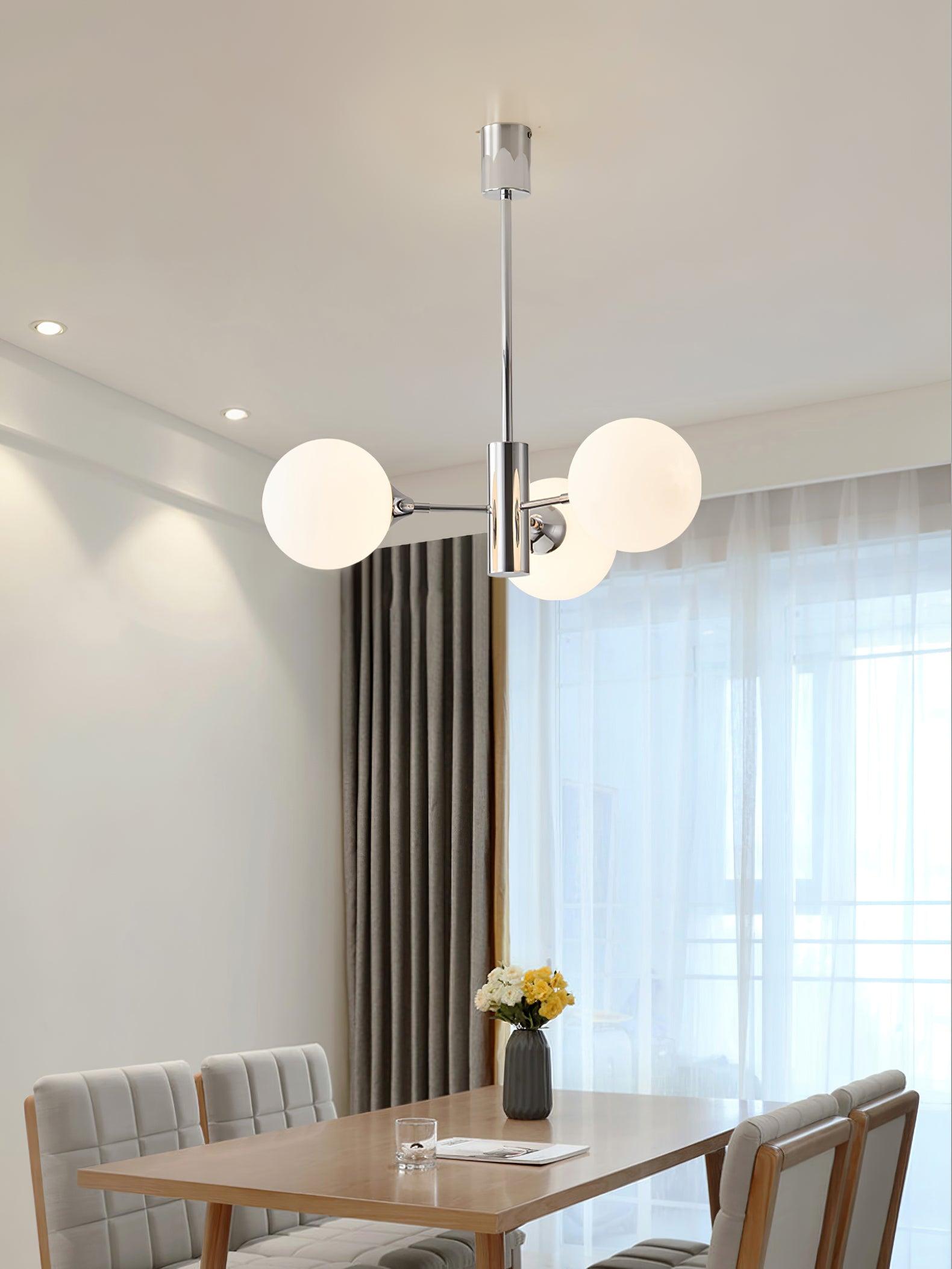 modern-chrome-and-frosted-white-glass-globe-chandelier-with-low-profile-design