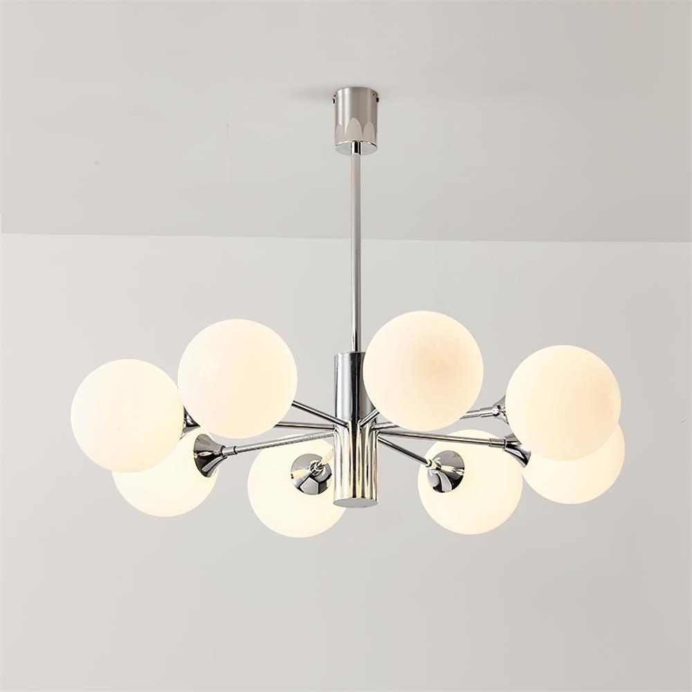 modern-chrome-and-frosted-white-glass-globe-chandelier-with-low-profile-design
