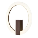 Modern Circular Dimmable LED Wall Sconce Elegant Acrylic Light Fixture for Living Room and Bedroom