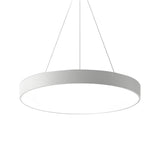 Modern Circular LED Pendant Office Lighting Round Suspended Ceiling Fixture for Workspaces