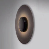 Modern Circular LED Wall Light Nordic Style Iron Decorative Sconce for Bedside and Living Room