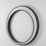Modern Circular Moon Outdoor LED Wall Light IP65 Waterproof Exterior Sconce for Garden and Villa