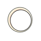 Modern Circular Moon Outdoor LED Wall Light IP65 Waterproof Exterior Sconce for Garden and Villa