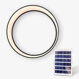Modern Circular Moon Outdoor LED Wall Light IP65 Waterproof Exterior Sconce for Garden and Villa