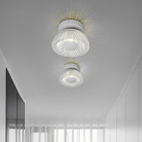 Modern Circular Nest Grid LED Wall Sconce Artistic Iron Indoor Lighting Fixture for Hallways