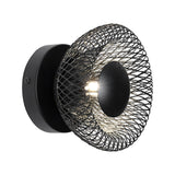 Modern Circular Nest Grid LED Wall Sconce Artistic Iron Indoor Lighting Fixture for Hallways