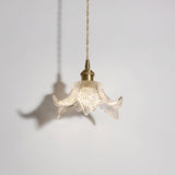 Modern Clear Glass Crystal Pendant Light for Kitchen Island and Dining Room Lighting
