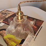 Modern Clear Glass Crystal Pendant Light for Kitchen Island and Dining Room Lighting
