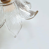 Modern Clear Glass Crystal Pendant Light for Kitchen Island and Dining Room Lighting